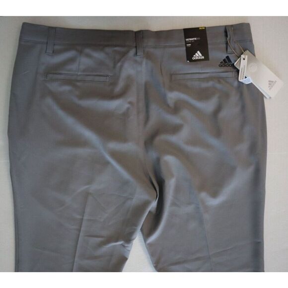 Adidas HA9134 Men's Sz 35x30 Gray Ultimate365 Primegreen Tapered Golf Pants - Picture 7 of 11